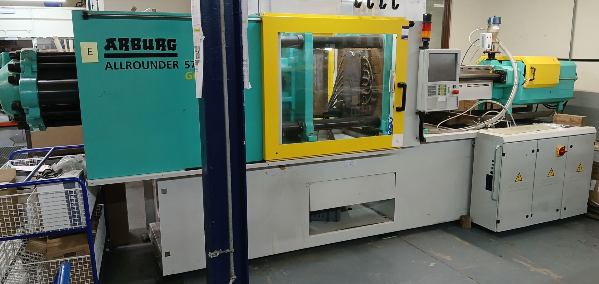 Arburg allrounder 570C golden edition 2000-800 plastic injection moulding machine Serial number