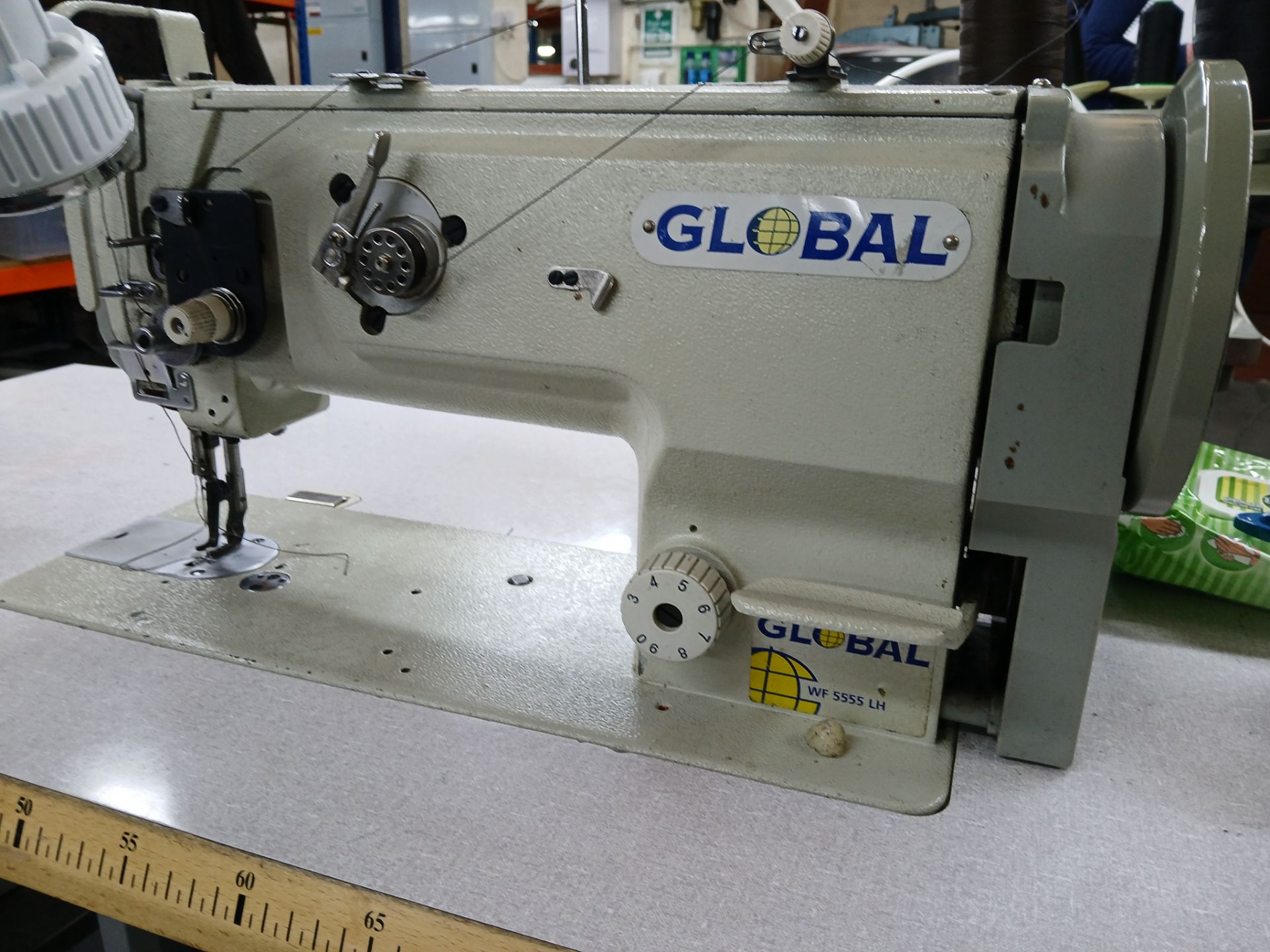 Global WF5555LH industrial sewing machine - Image 3 of 3