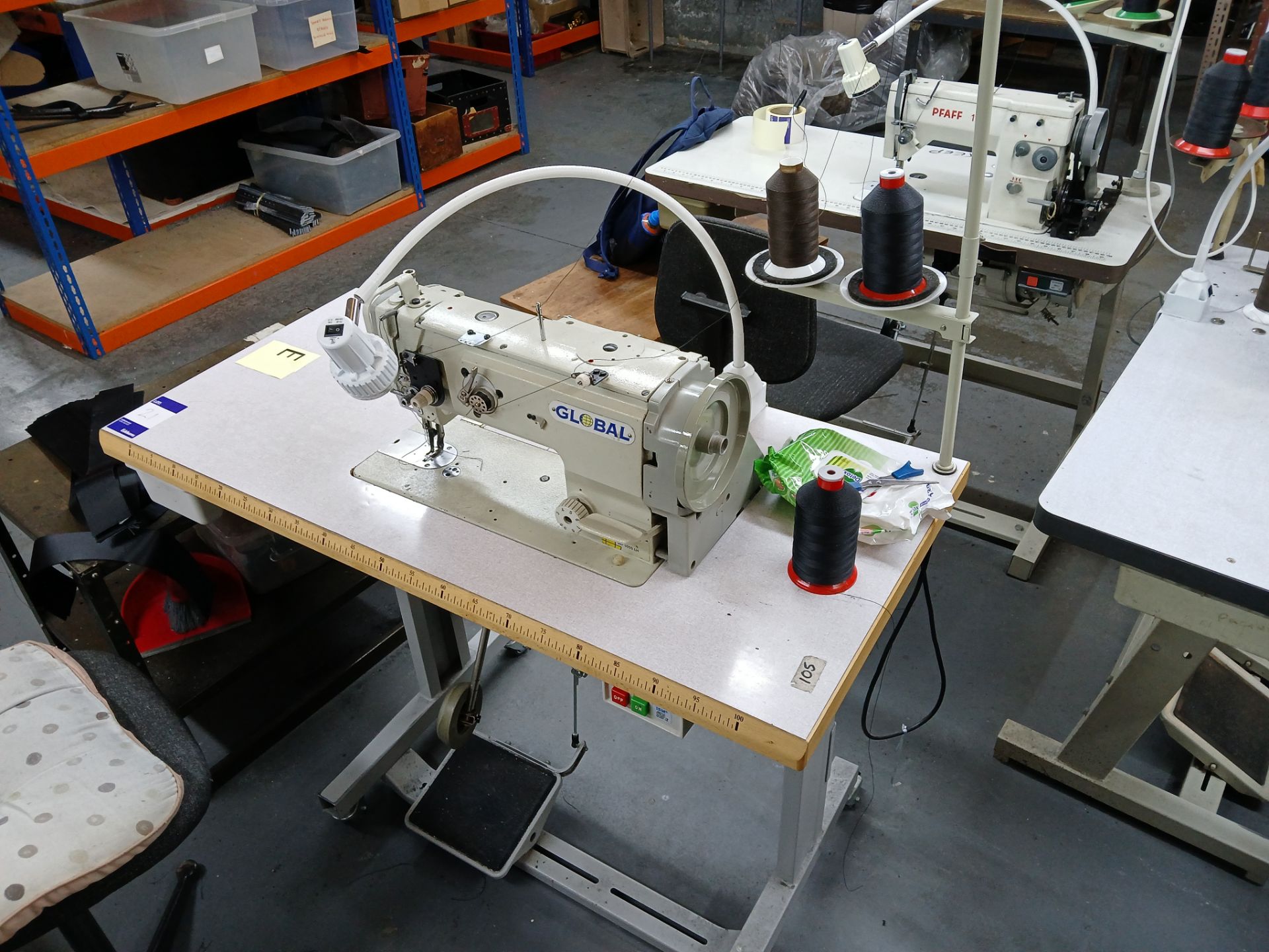 Global WF5555LH industrial sewing machine