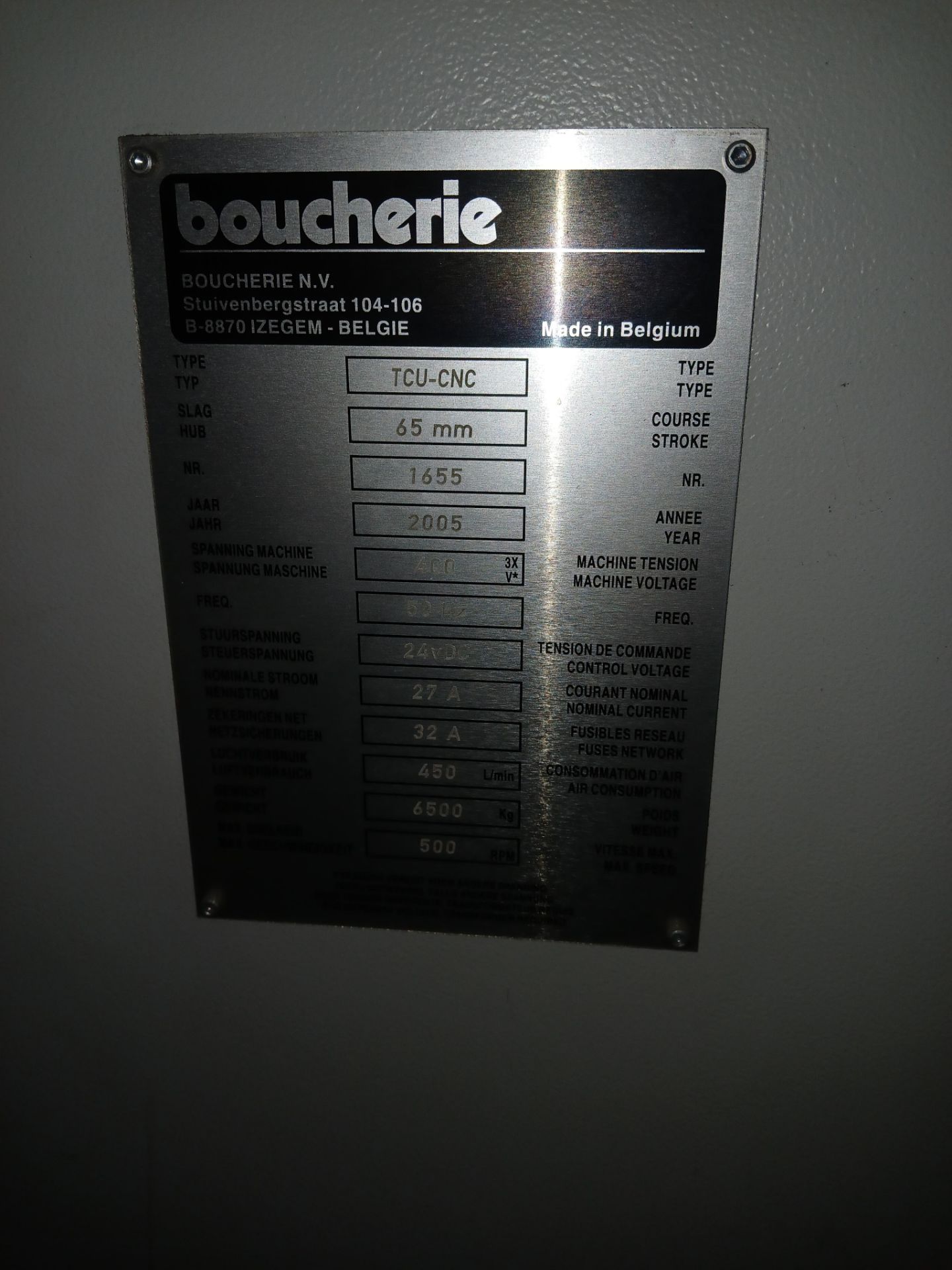 Boucherie TCU-CNC 5 axis robotic brush making machine, Serial number 1655 (2005) with Staubli TX90 - Bild 17 aus 23