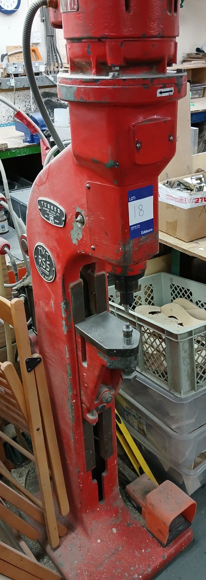 Rotarty Rivet Machine Turner RS5 rotary riveting machine Serial number 62475 – A Risk ...