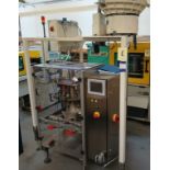 Gainsborough GV2K1 packing machine, max pack 200mm x 200mm, 75 p/min, Serial number 801777 (2019)