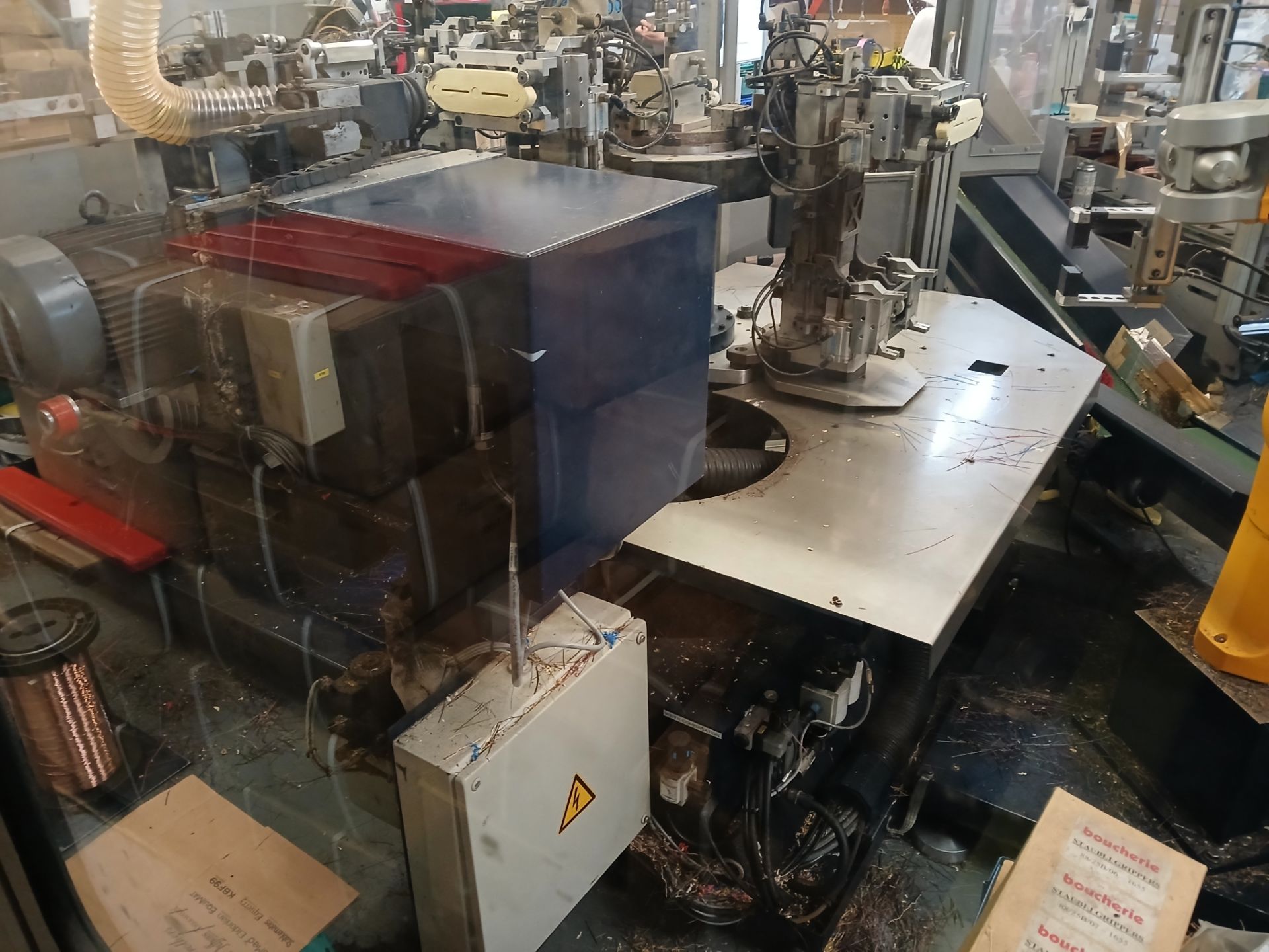 Boucherie TCU-CNC 5 axis robotic brush making machine, Serial number 1655 (2005) with Staubli TX90 - Image 13 of 23