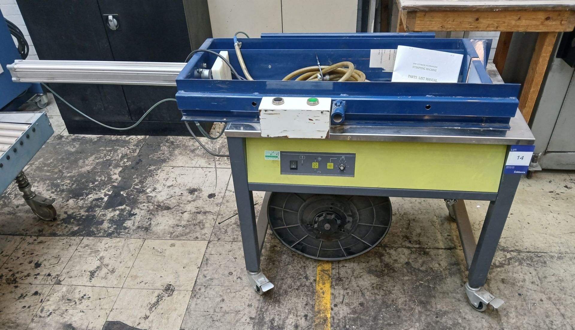 EXS 206 strapping machine, Serial Number S15128389