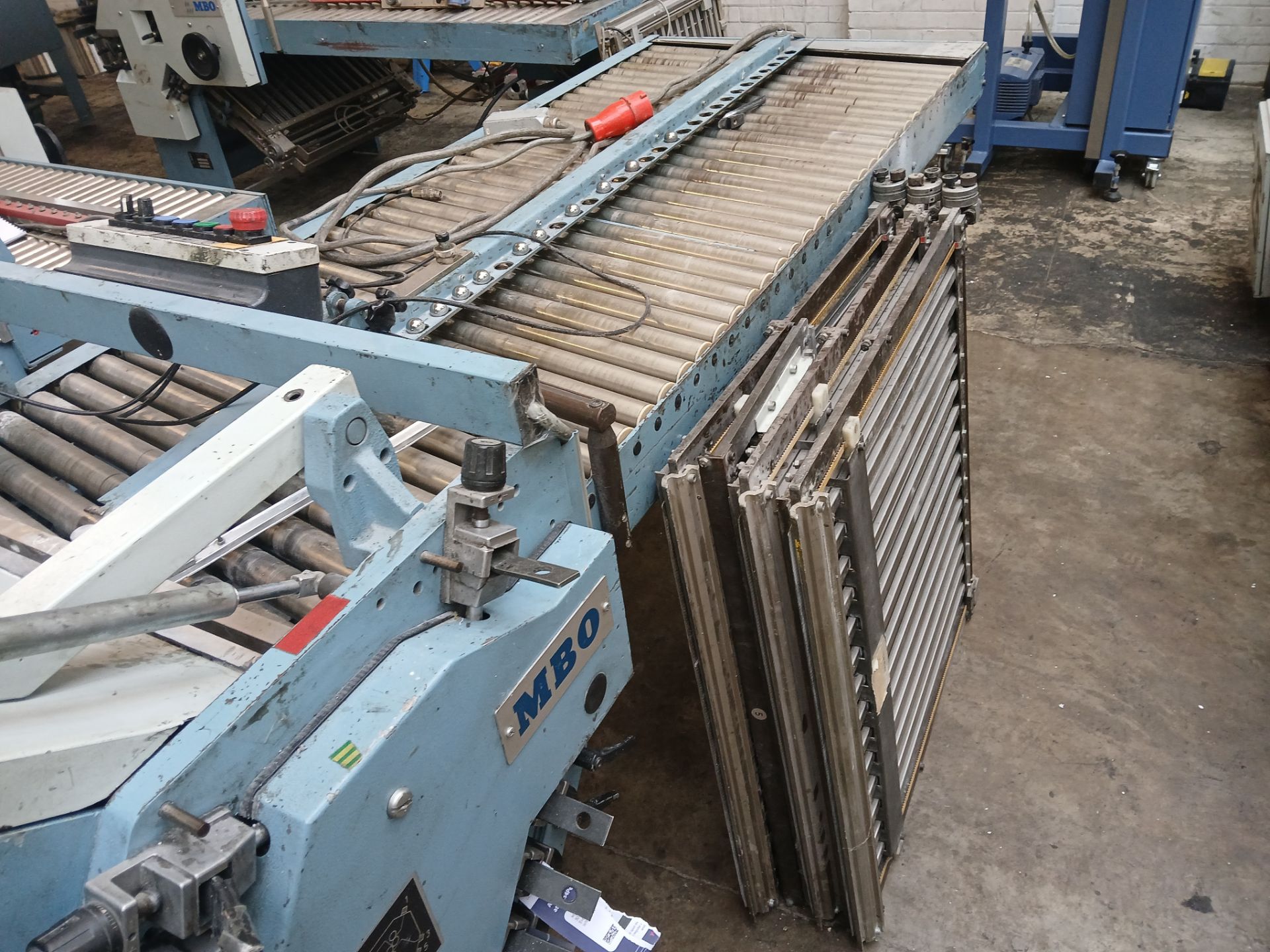 MBO T72 FW-2-72/6 folding unit, Serial Number 9706 16966 with 3 : additional plates. A Risk - Image 5 of 10