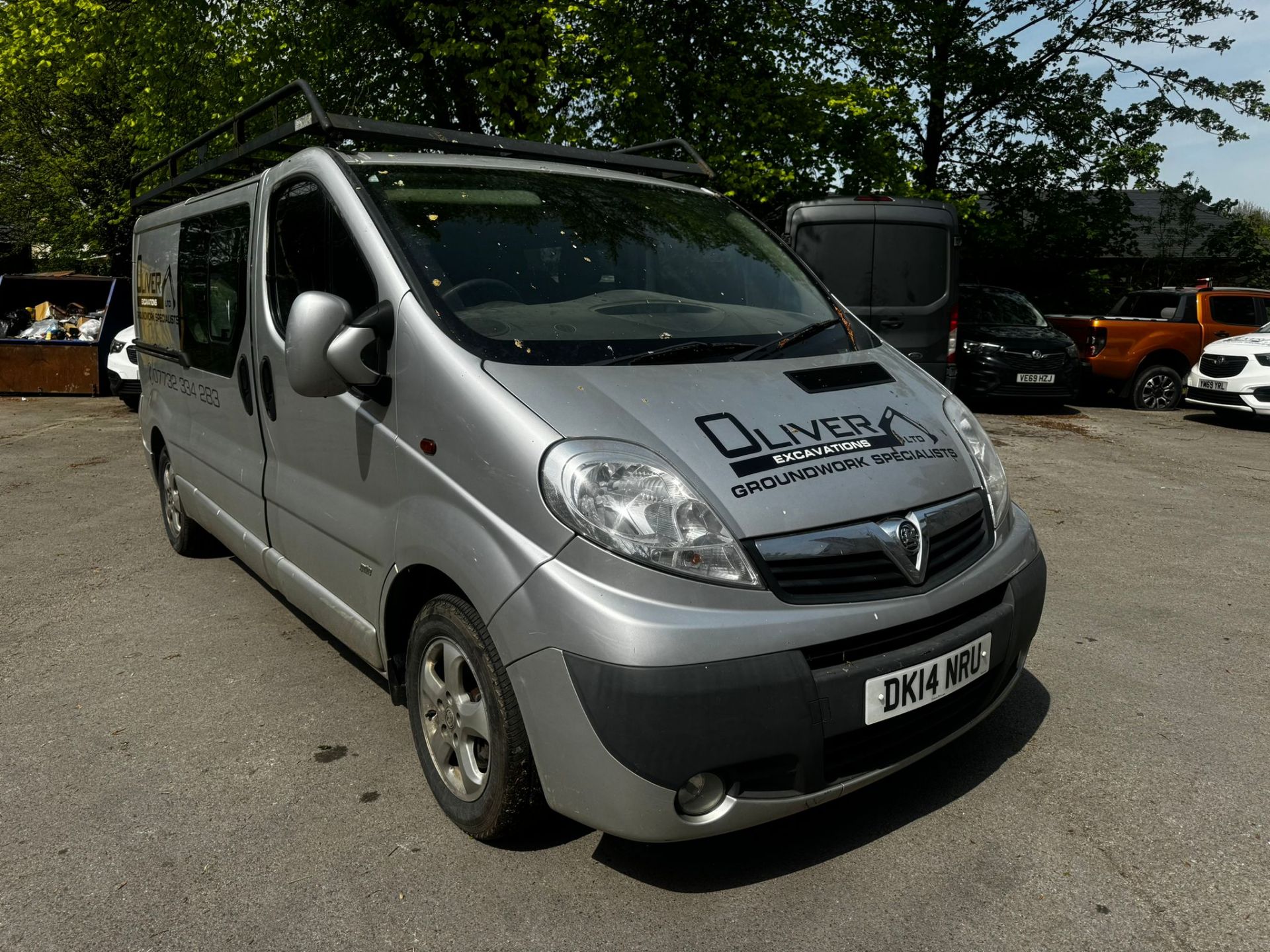 Vauxhall Vivaro 2900 Sportive CDT 2.9t Euro 5 I, 1995cc, Silver, Diesel, Registration DK14NRU, Date