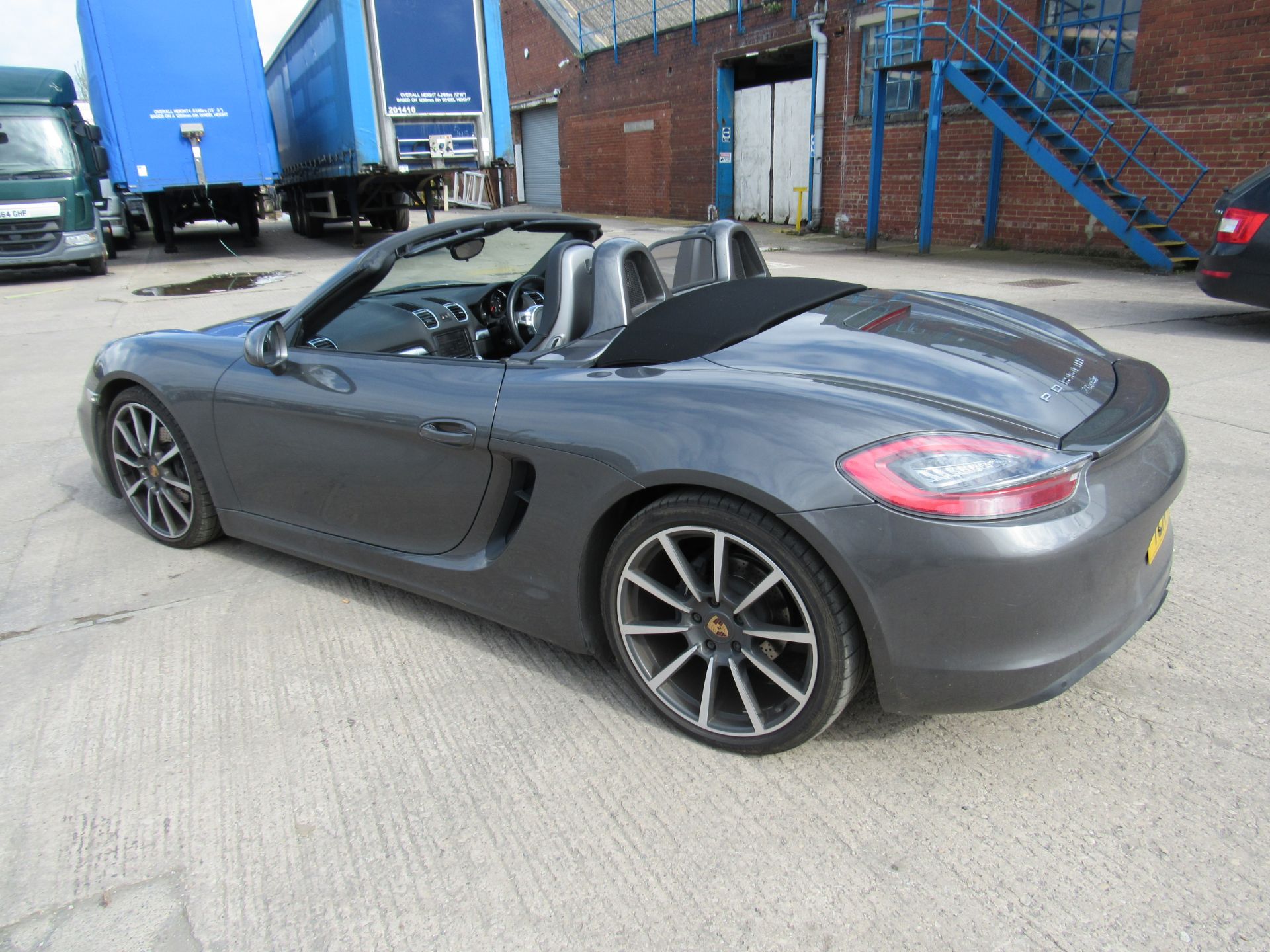 Porsche Boxster 24V S-A, Convertible, Grey, Petrol, 2706CC, Registration YC14NDF, Date of - Image 7 of 29