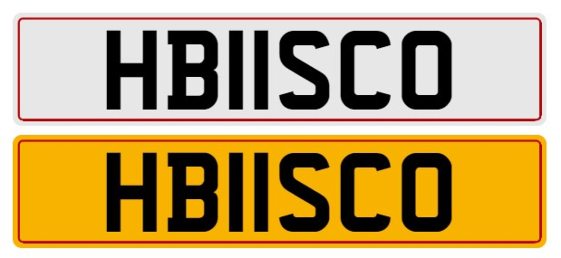 Cherished registration number.: .HB11SCO An administration fee of £80 + VAT will be added to the