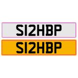 Cherished registration number.: .S12HBP An administration fee of £80 + VAT will be added to the sale