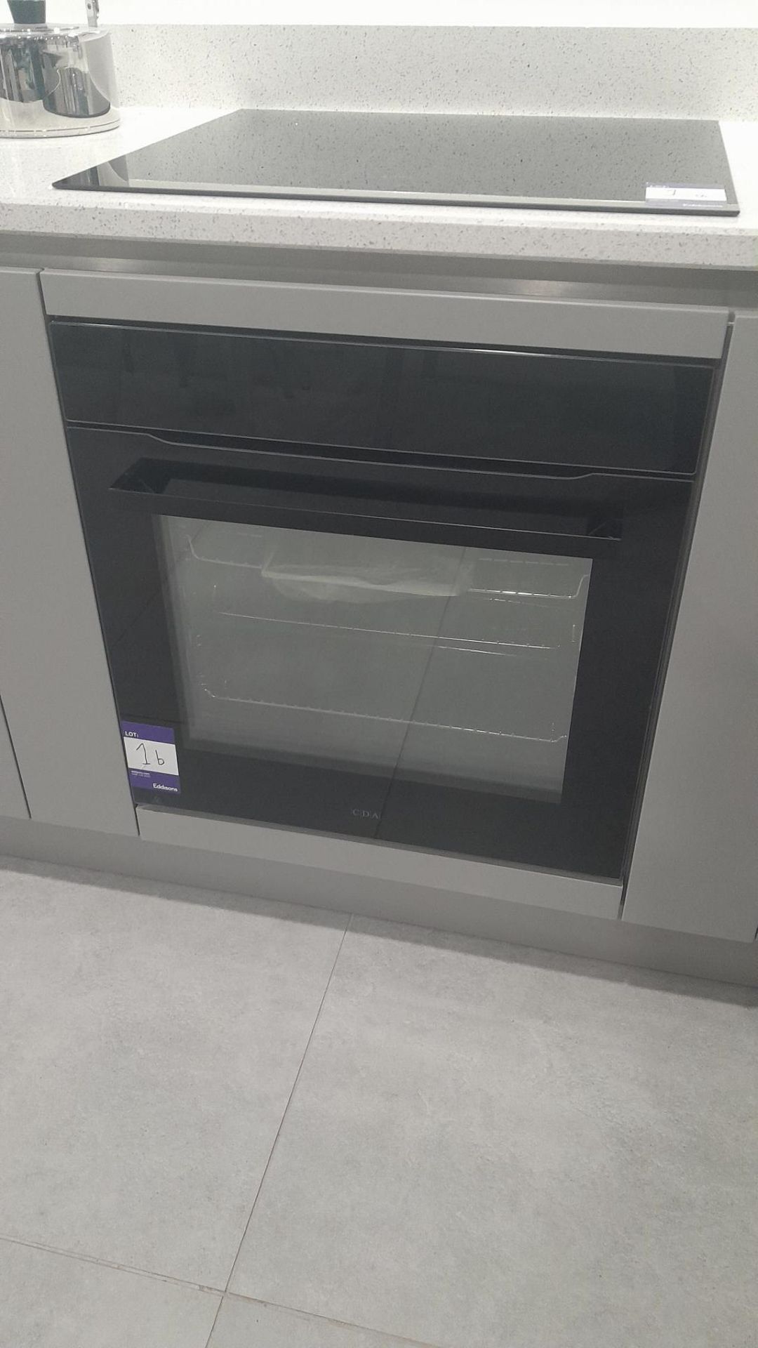 CDA Single Electric Oven, Model SL550BL, Serial Number 0003573561072