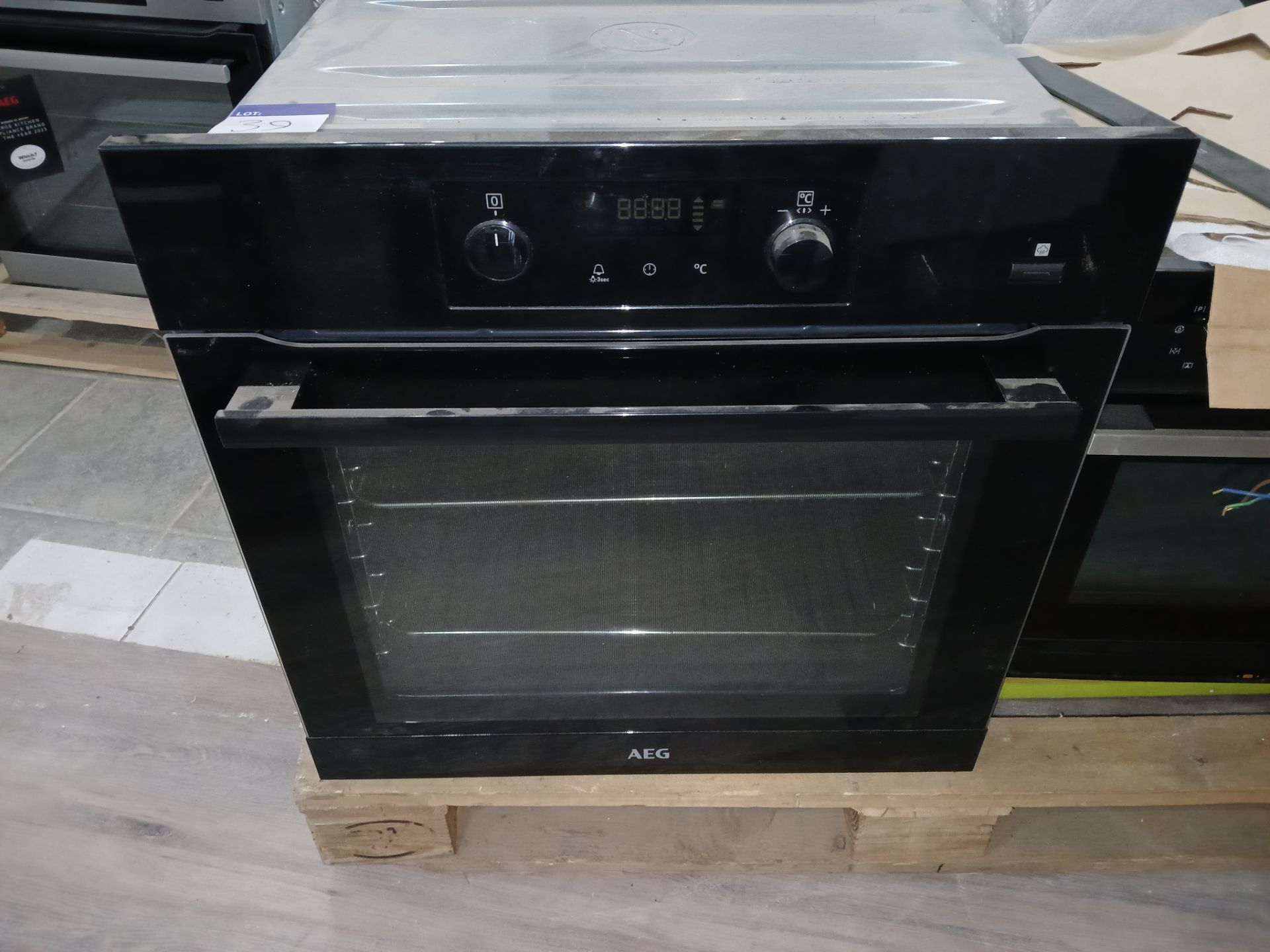 AEG BEB355020B Multifunction Oven (Please note, Viewing Strongly Recommended - Eddisons have not - Image 2 of 4