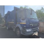 2013 BLUE DAF TRUCKS LF REFUSE COLLECTION VEHICLE