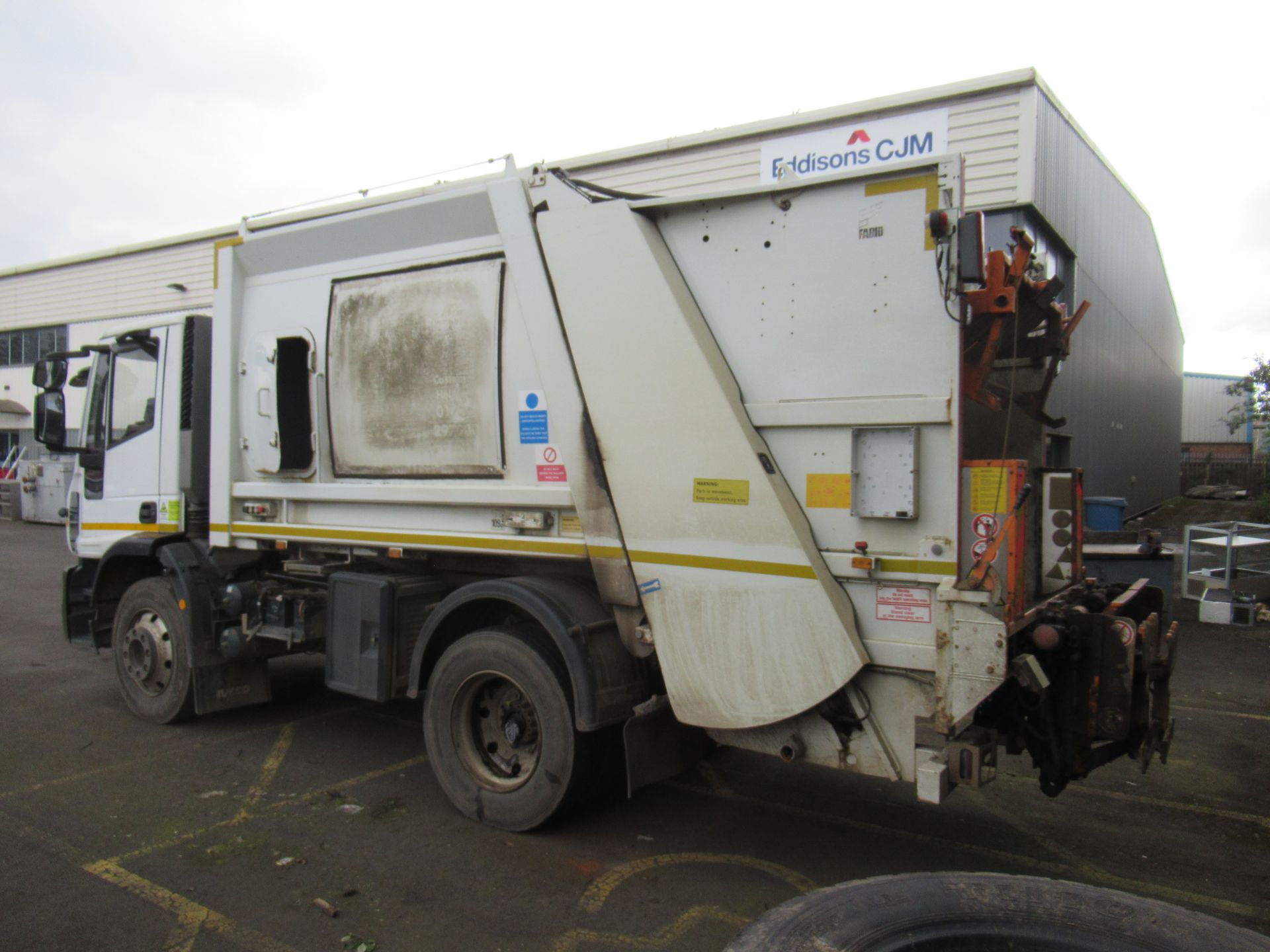 2013 WHITE IVECO EUROCARGO (MY 2008) Refuse Collection Vehicle - Image 4 of 12