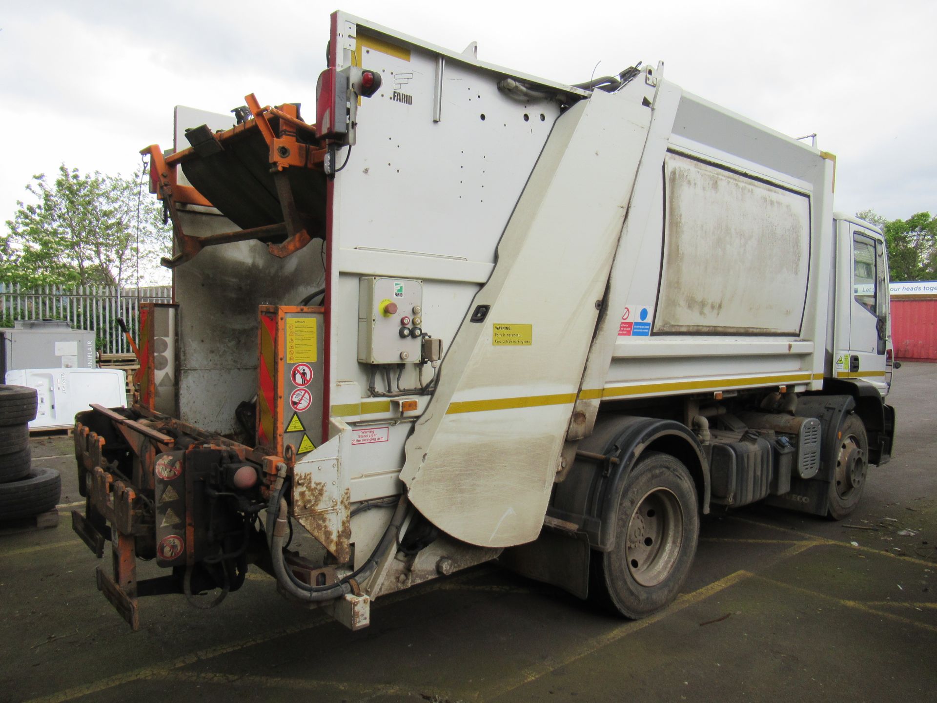 2013 WHITE IVECO EUROCARGO (MY 2008) Refuse Collection Vehicle - Image 7 of 12