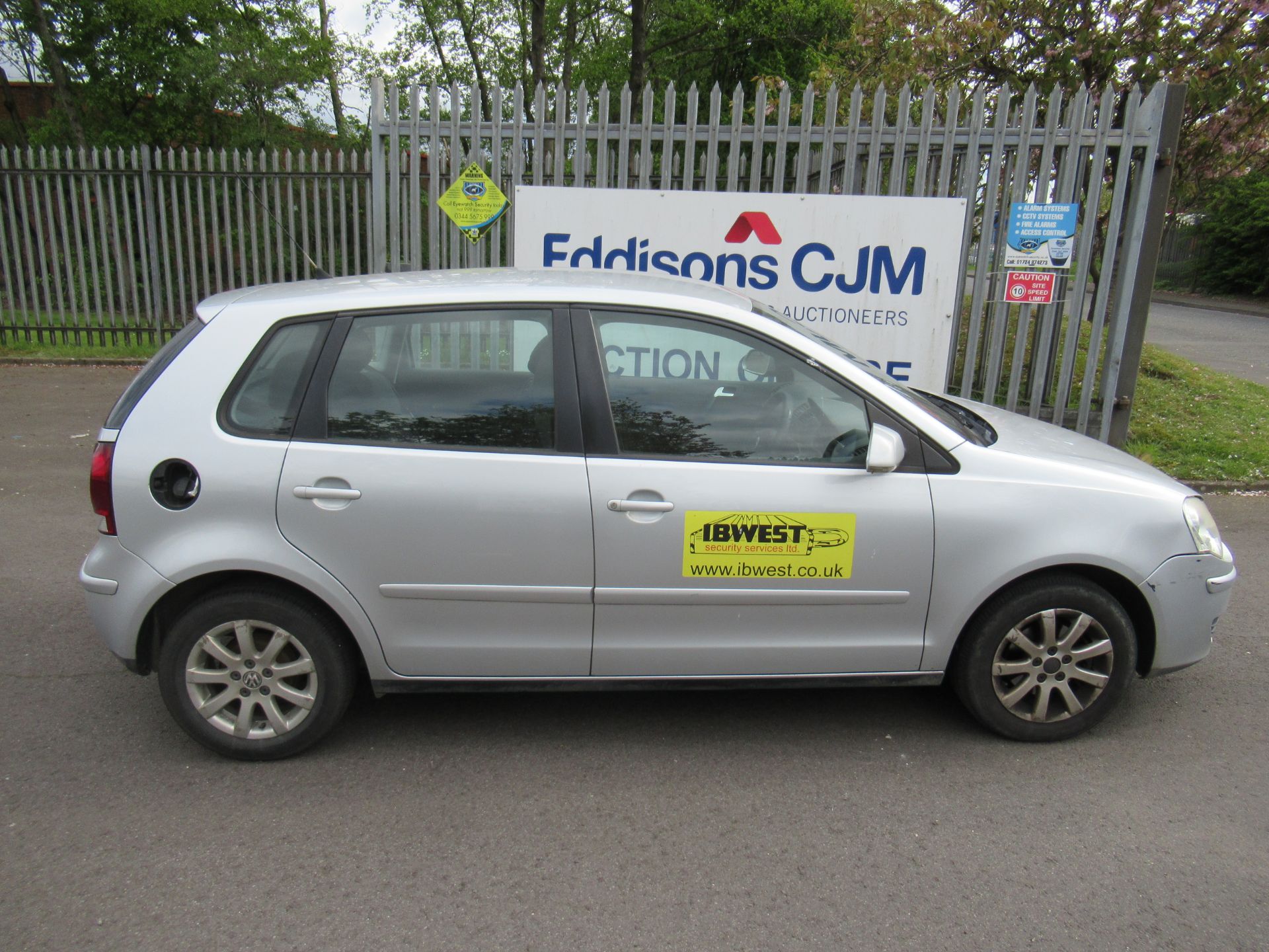 2007 SILVER VOLKSWAGEN POLO SE 80 - Image 8 of 27