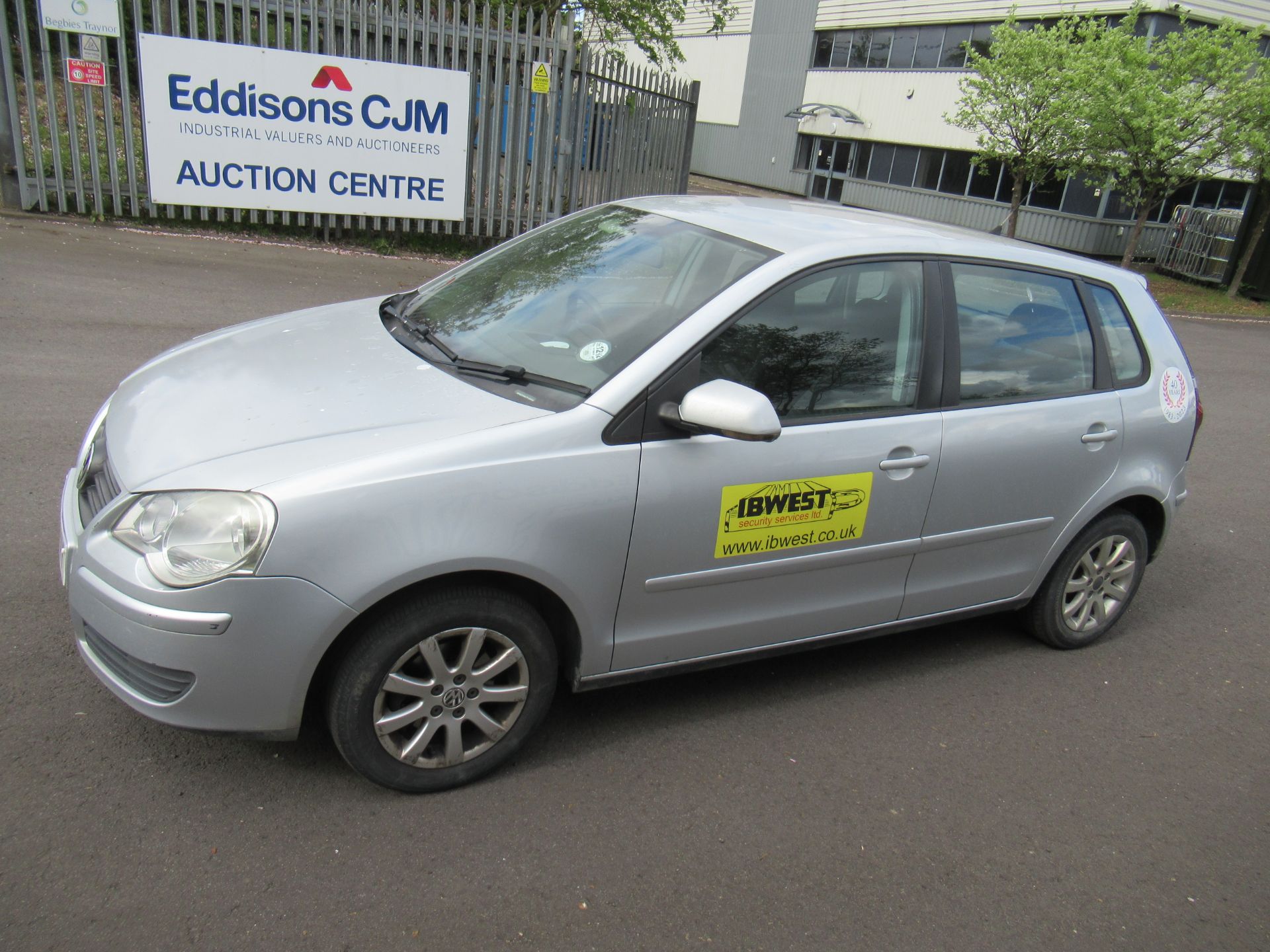 2007 SILVER VOLKSWAGEN POLO SE 80 - Image 4 of 27