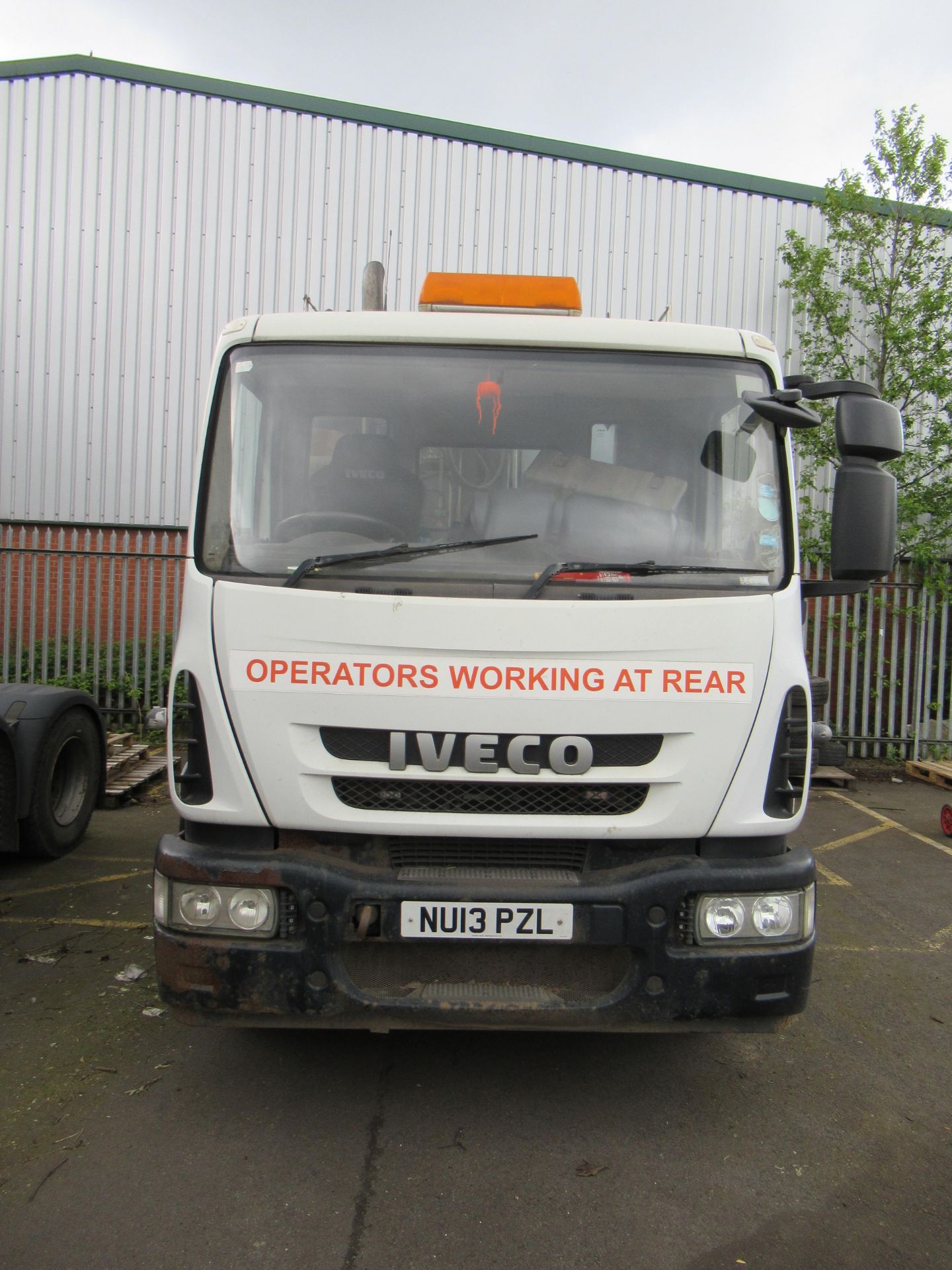 2013 WHITE IVECO EUROCARGO (MY 2008) Refuse Collection Vehicle