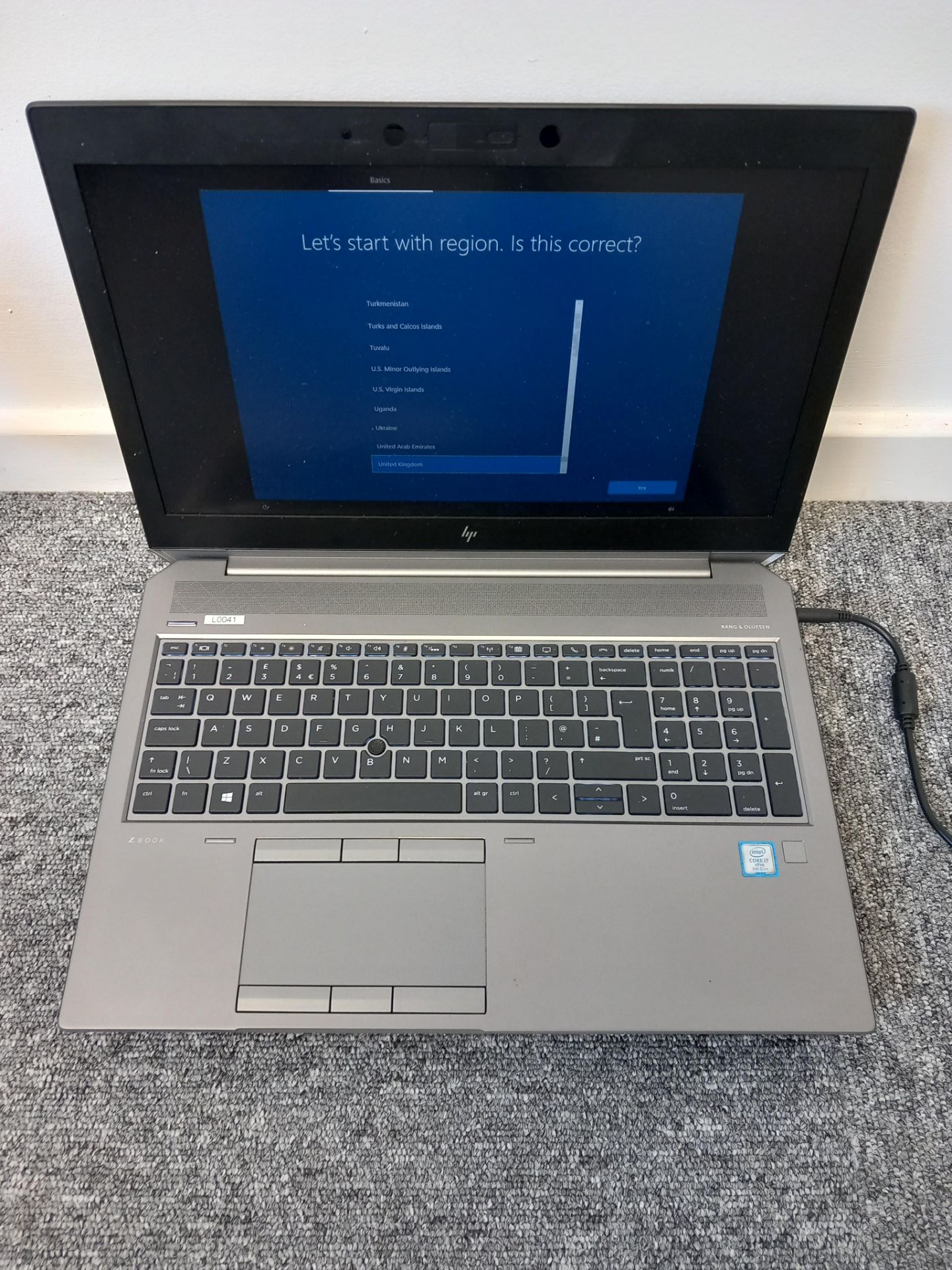 HP Z Book 15 G5 Laptop with Charger (Located in Stockport) - Image 5 of 6