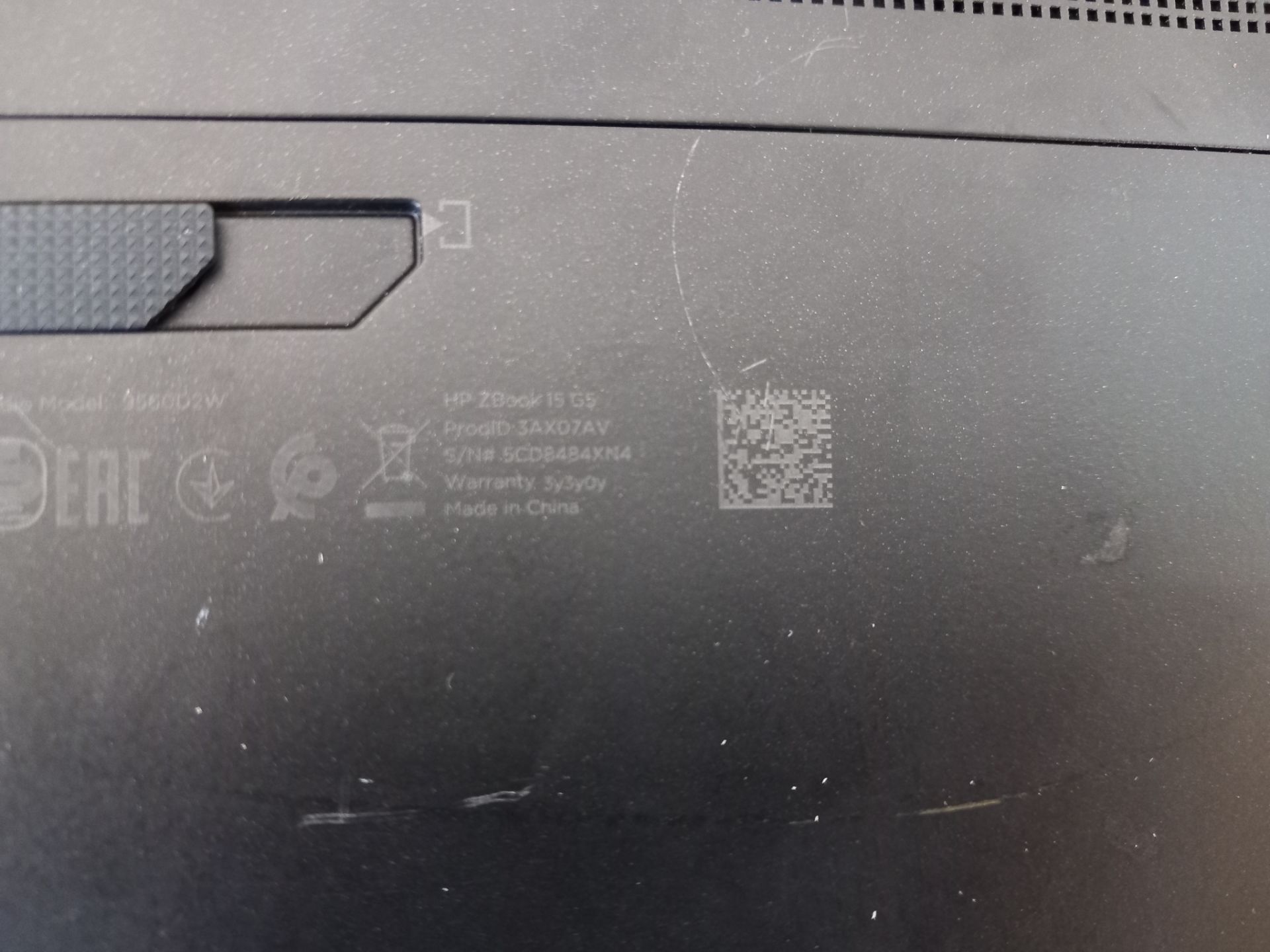 HP Z Book 15 G5 Laptop with Charger (Located in Stockport) - Image 3 of 6