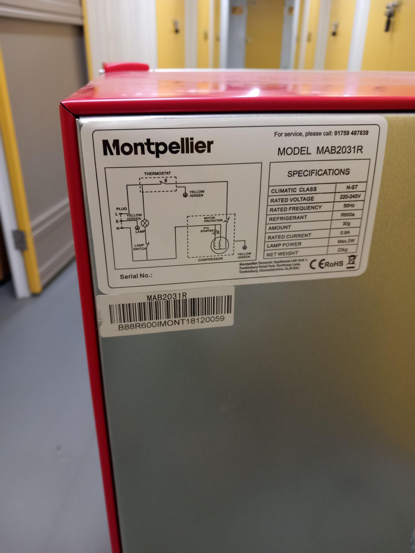 Montpellier Undercounter Fridge Freezer (located in Stockport) - Image 2 of 4