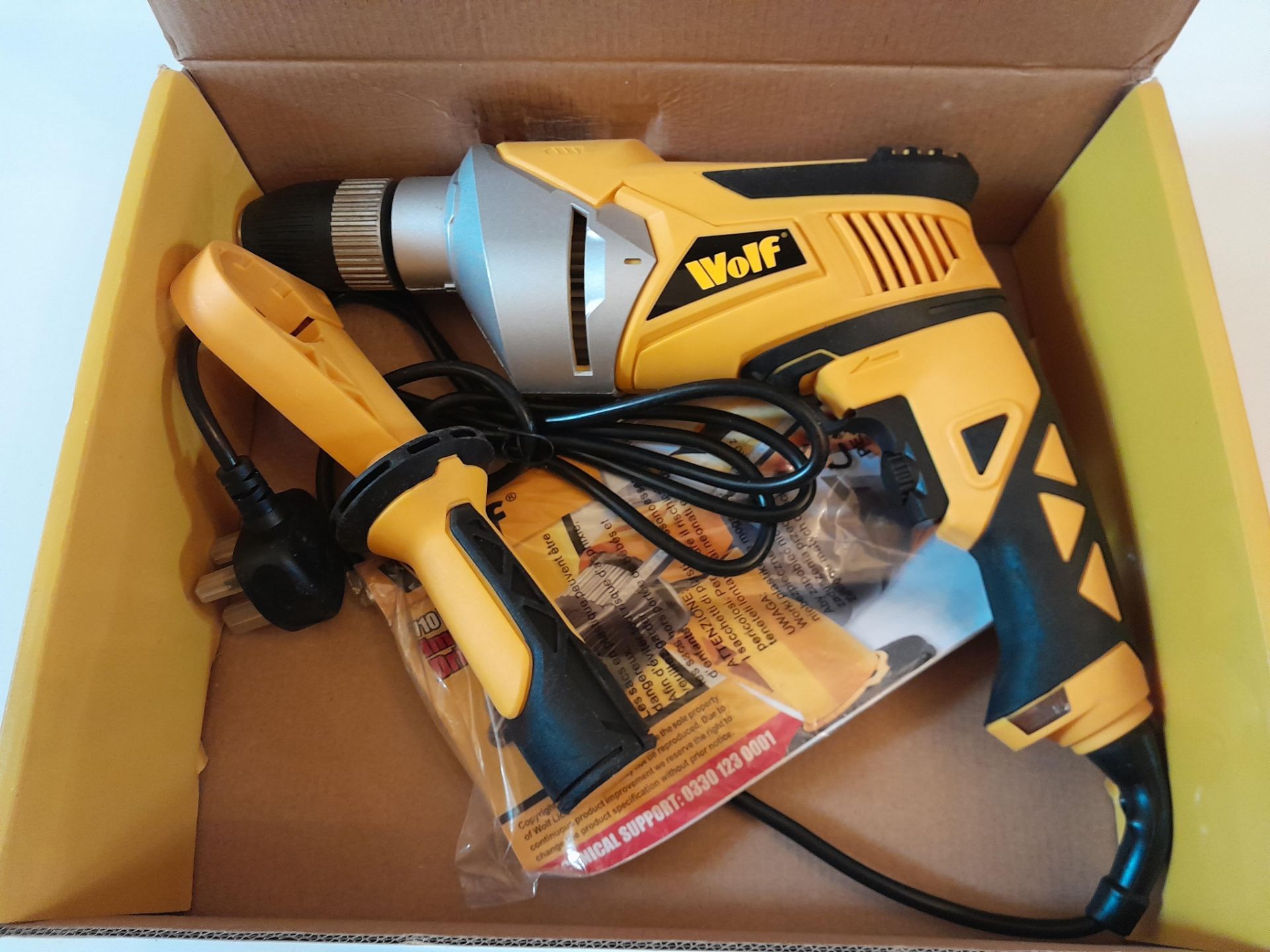 Wolf 710W Impact Drill with Keyless Chuck, 240V, (located in Leeds) - Image 2 of 3