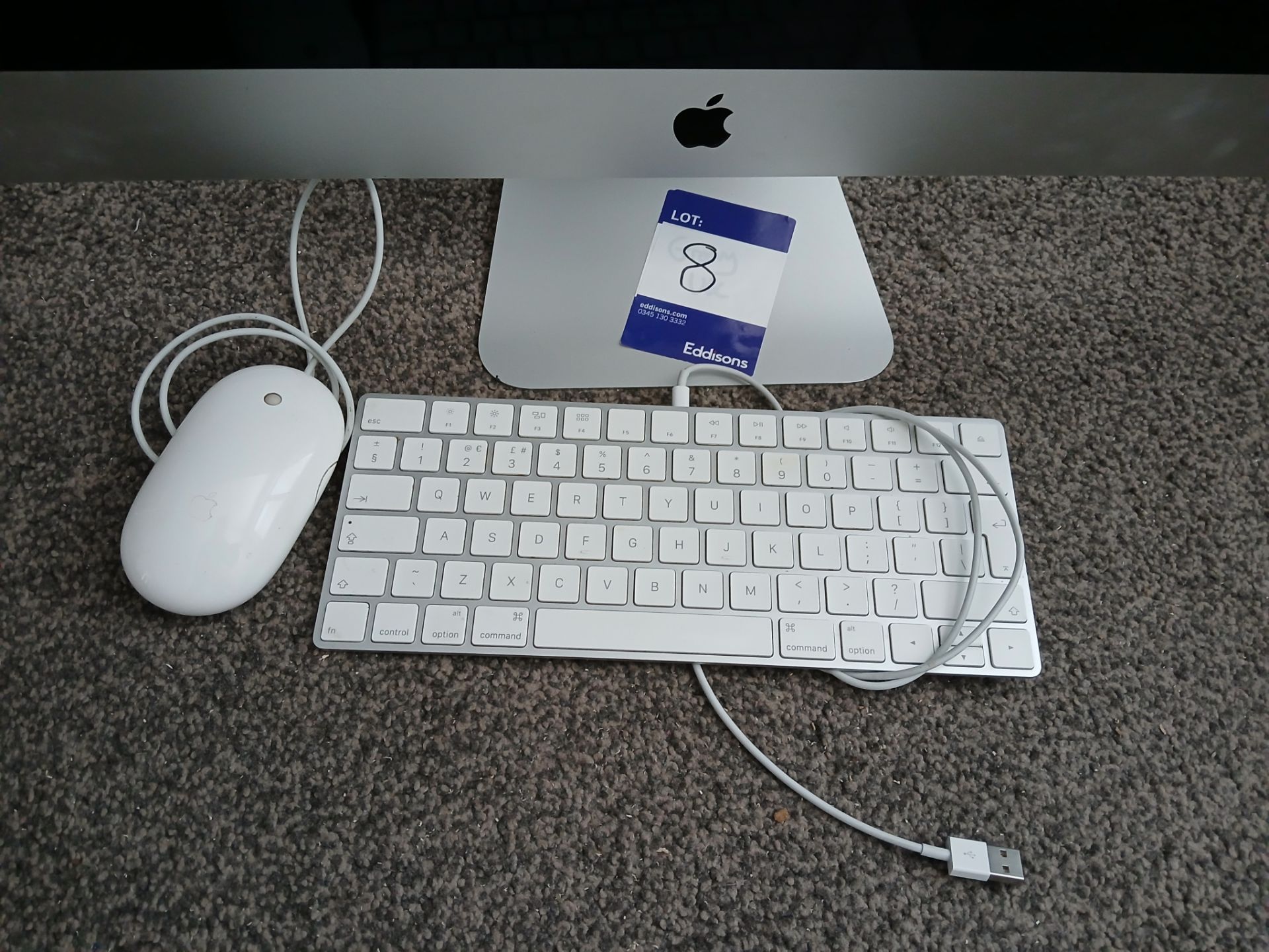 Apple iMac (27”, Late 2013) with USB Keyboard and USB Mouse, No Power Cable (Please refer to the - Bild 2 aus 3