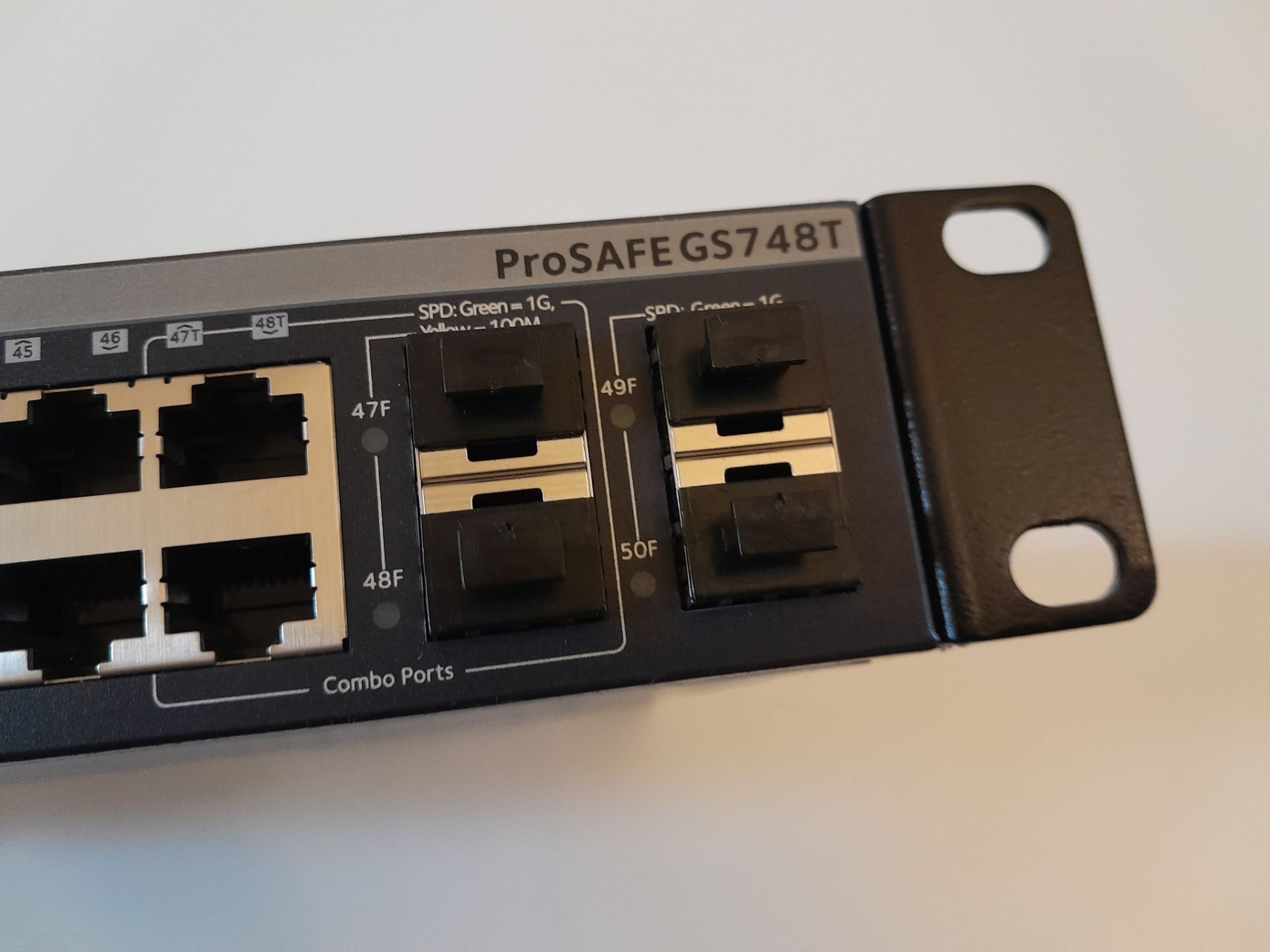 Netgear ProSafe GS748T 48-Port Gigabit Smart Switch (located in Leeds) - Image 3 of 4