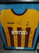 Signed Bradford City Football Shirt, Bradford City v AFC Bournemouth, 27 Aug 2005 (located in