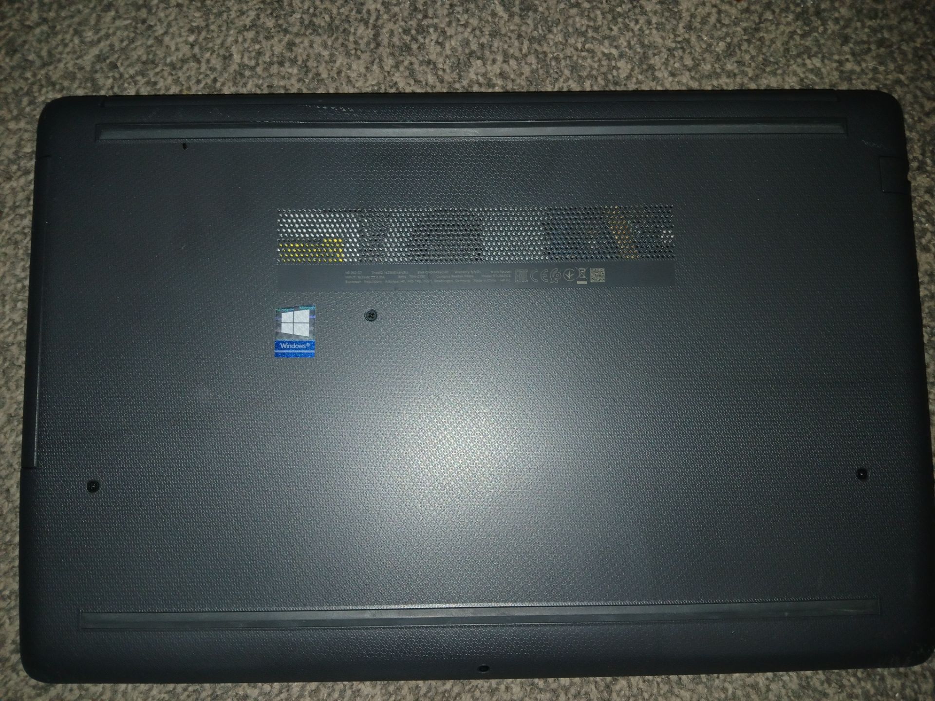 HP 250 G7 Laptop with Charger (Please refer to the pictures for specs), and Dell P2717 Monitor (No - Image 4 of 7