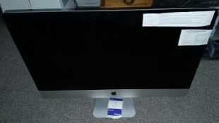 Apple iMac (Retina 5K, 27”, 2017), Serial Number C02YD0AQJ1GP (iMac only, no mouse, keyboard, or