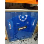 Signed Glasgow Rangers Shirt with Carling sponsor (located in Leeds)