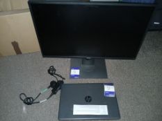 HP 250 G7 Laptop with Charger (Please refer to the pictures for specs), and Dell P2717 Monitor (No