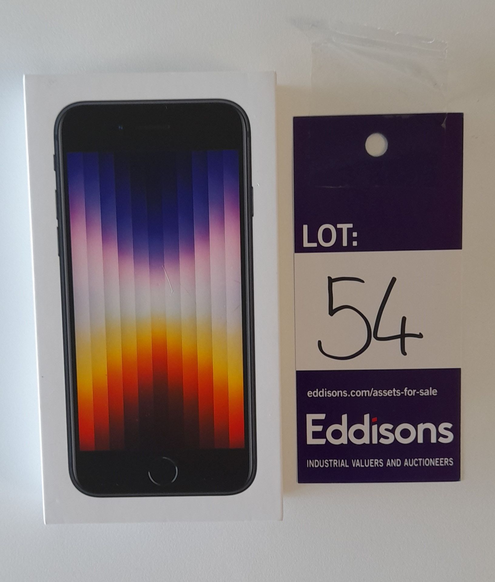 Factory Sealed Apple iPhone SE, Midnight, 128GB, Model A2783. S/N YNX59W12G. Collection from