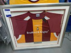 Signed Bradford City Football Shirt (located in Leeds)