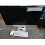 Apple iMac (27”, Late 2013) with USB Keyboard and USB Mouse, No Power Cable (Please refer to the