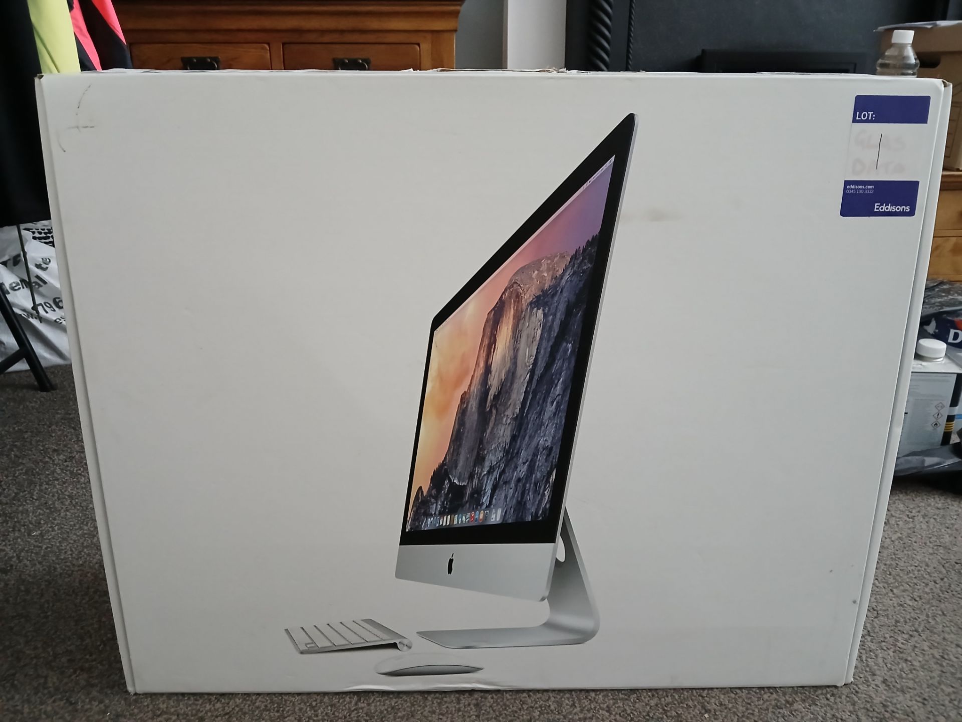 Apple iMac (Retina 5K, 27”, 2019), Serial Number DGK2HE9JV3Y (iMac only, no mouse, keyboard, or