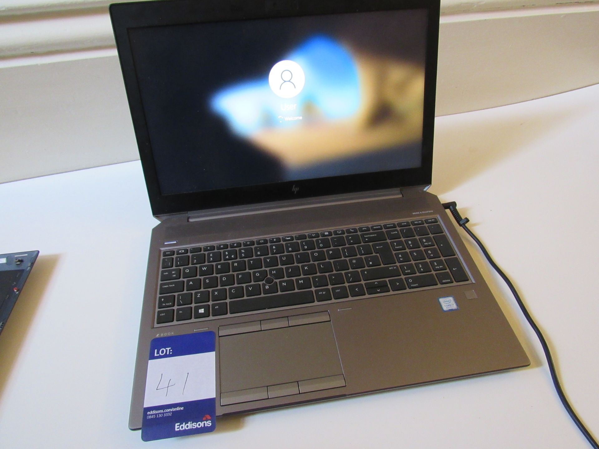 HP Z Book 15 G5 Laptops, Intel Core i7-8850H, 16GB RAM, Kingston SA400S37480G, No Charger (Located - Image 2 of 5