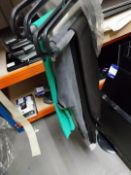 4 pairs of Ladies Trousers, UK Size 18, 1x green, 1x black, 1x cream and 1x grey (located in Leeds)