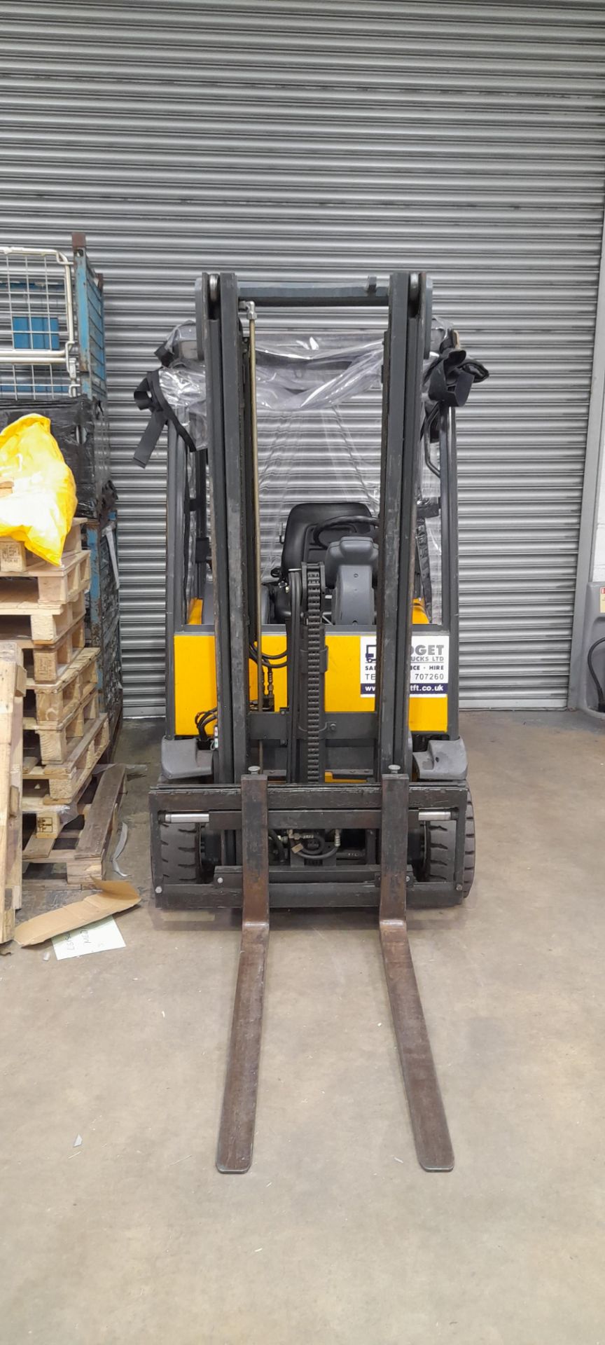 Jungheinrich, EFG 215n, 1,500kg electric forklift truck, 7702 hours, year 2004, S/N: FN315226 with - Image 3 of 15
