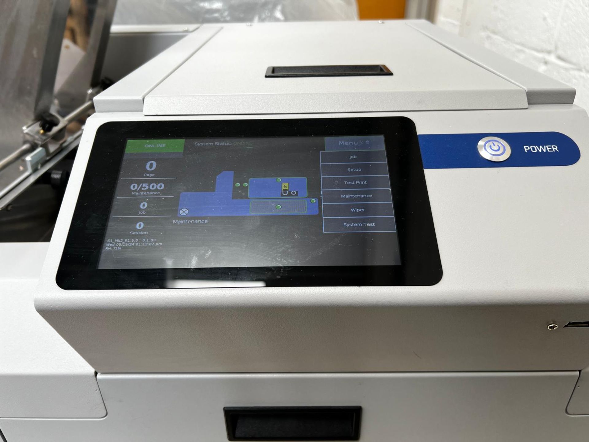 Astro Machine Corp Astrojet S1 inkjet colour printer with “Memjet waterfall” technology and 7” - Image 6 of 7