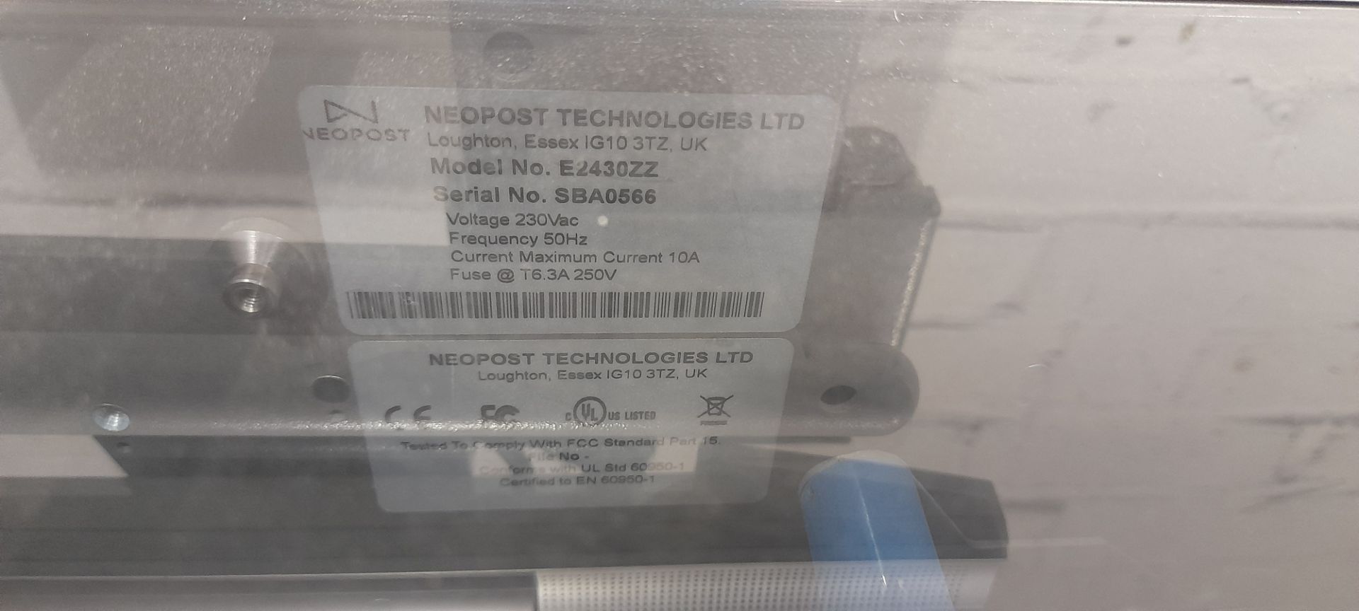 Neopost/Quadient DS-200 envelope inserter with inserter, 2x high cap versafeeder, flex tower 4 - Bild 3 aus 17