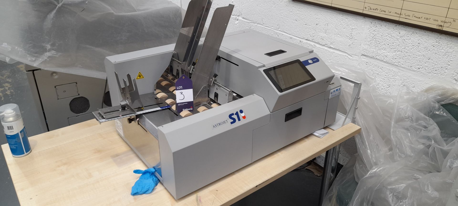 Astro Machine Corp Astrojet S1 inkjet colour printer with “Memjet waterfall” technology and 7”