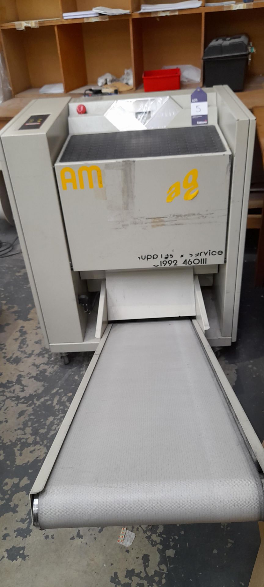 Minipack - Torre SpA hand bagging poly wrapping machine. Model: Mail bag digit, year: 2002, S/N: - Bild 2 aus 6