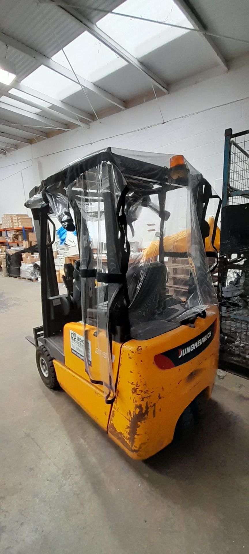Jungheinrich, EFG 215n, 1,500kg electric forklift truck, 7702 hours, year 2004, S/N: FN315226 with - Image 4 of 15