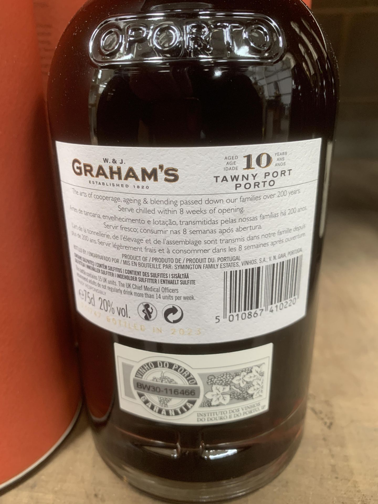 6x Bottles of Graham's 10 Year Old Tawny Port - Image 3 of 5