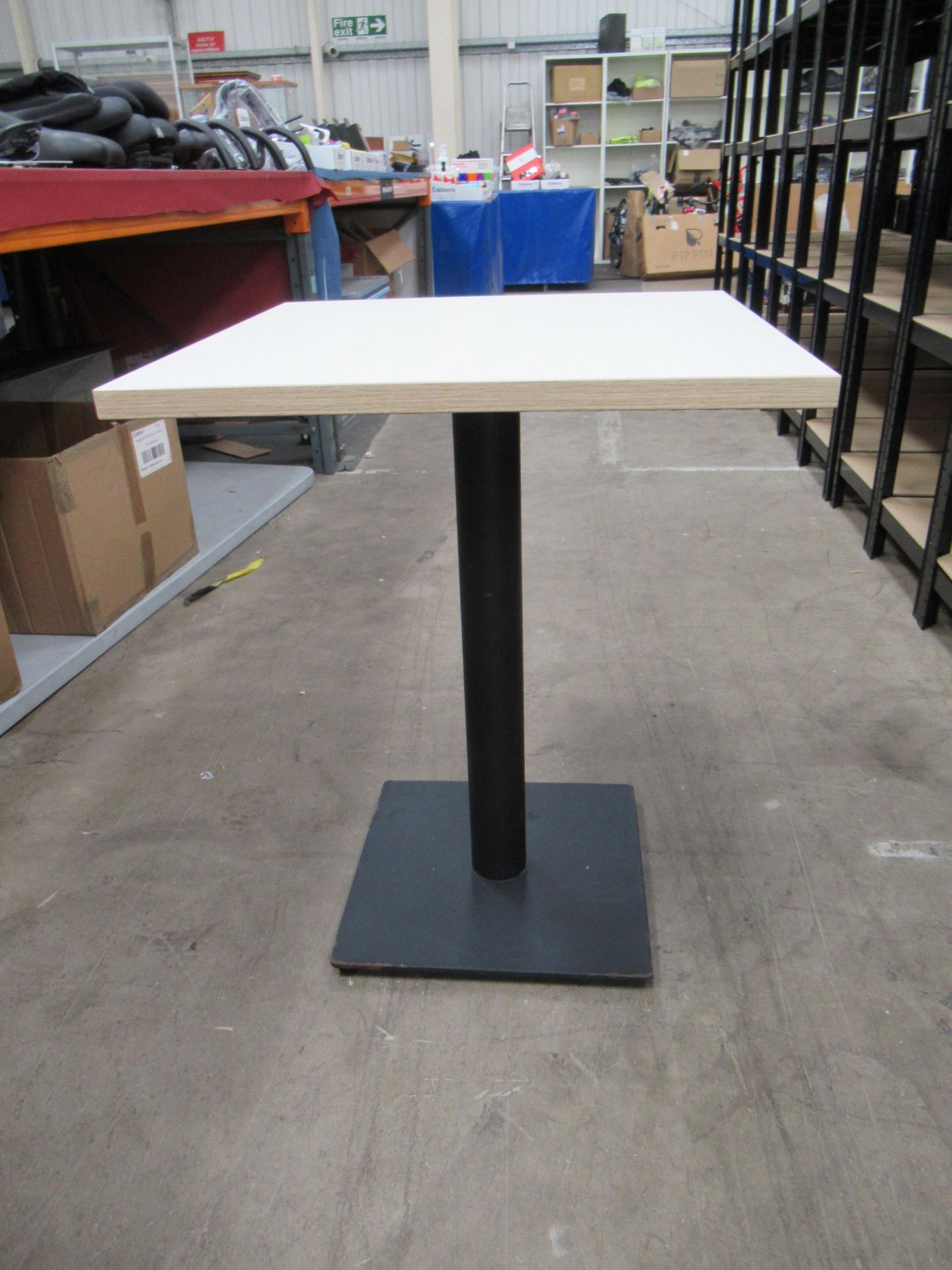 5x Square Top Bistro Tables