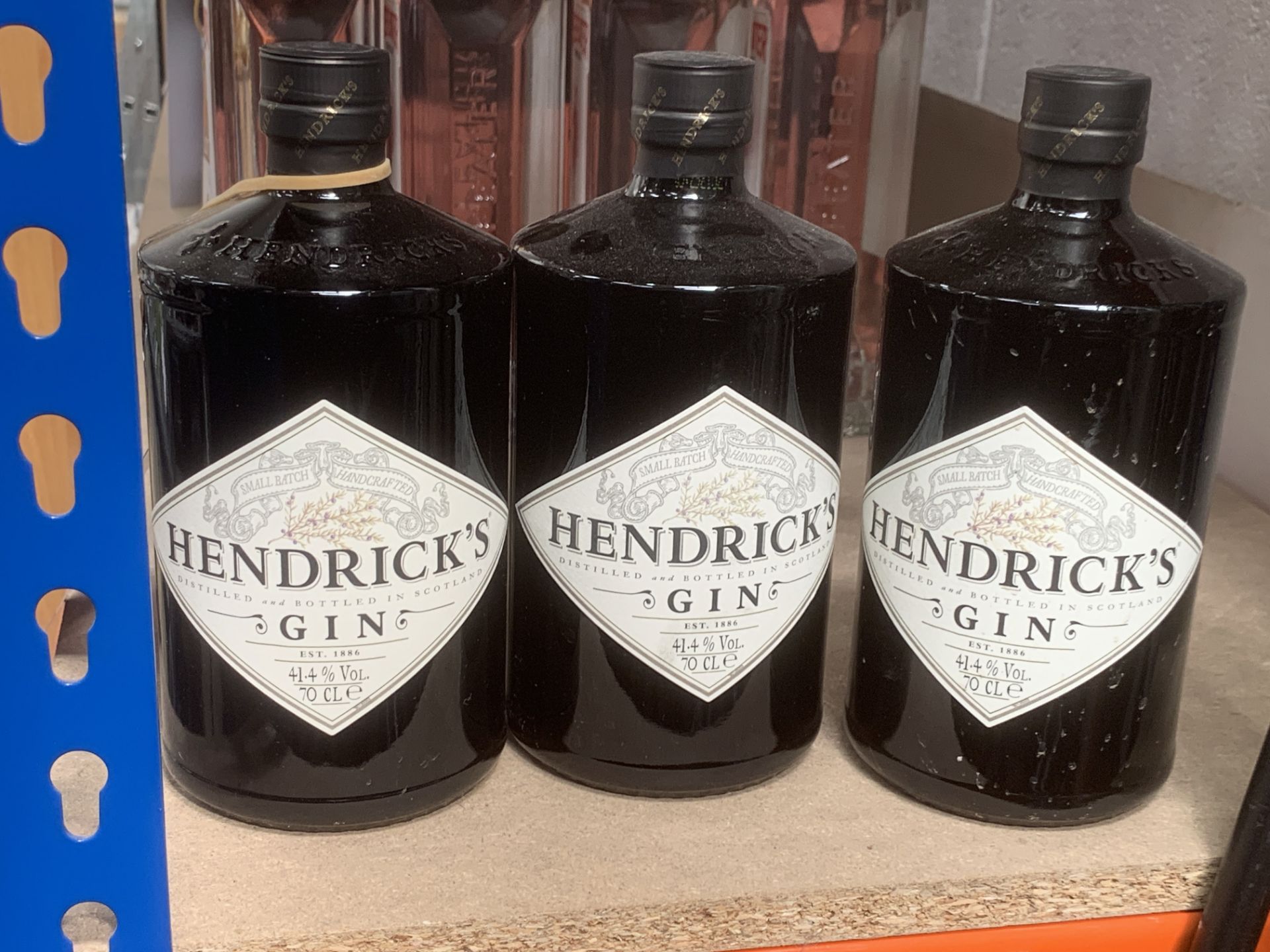 3 x bottles of Hendrick's Gin