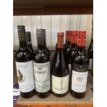 10x Bottles of Australian, South African and New Zealand Red Wine