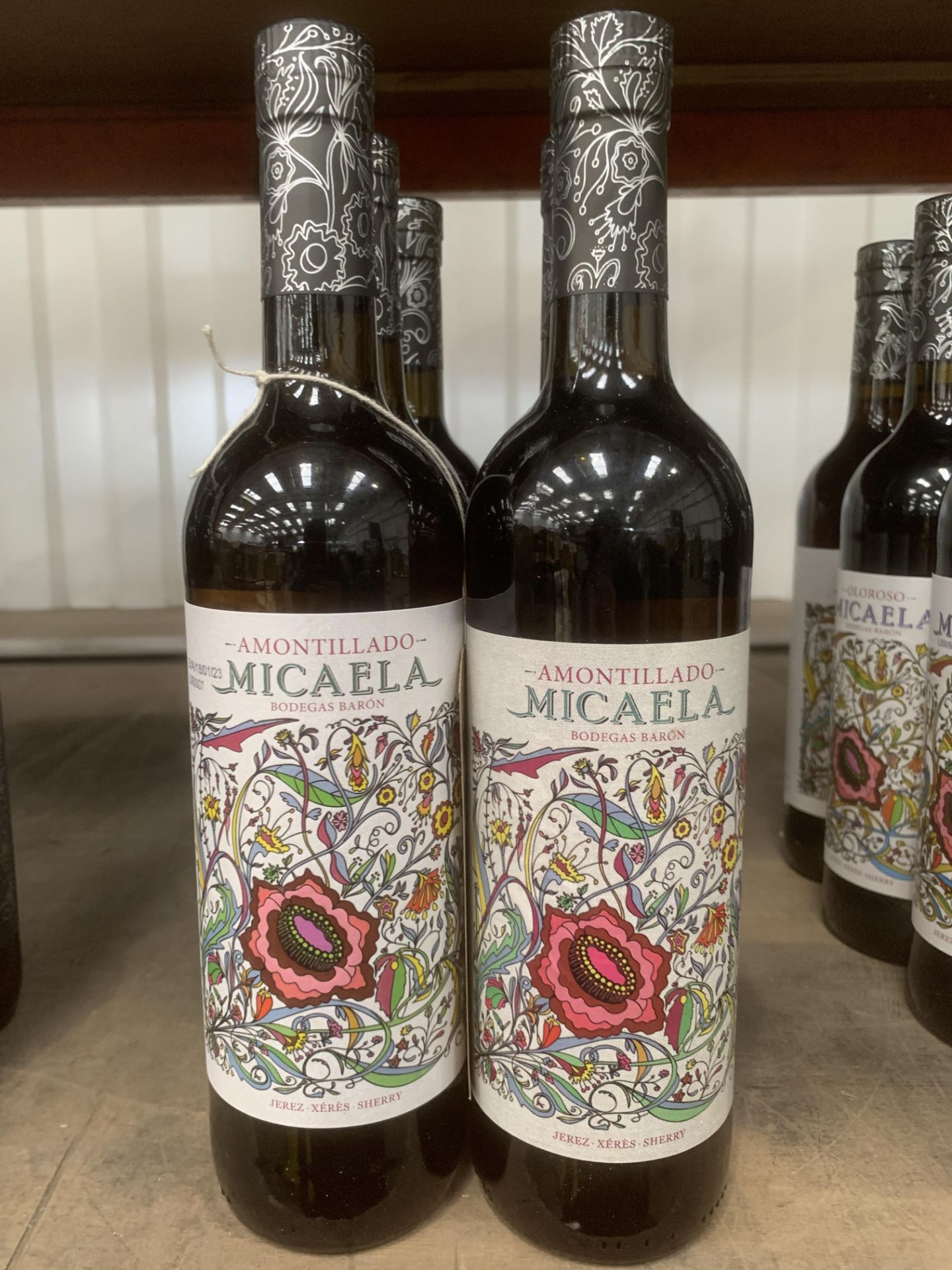 6x Bottles of Micaela'Amontillado' Sherry