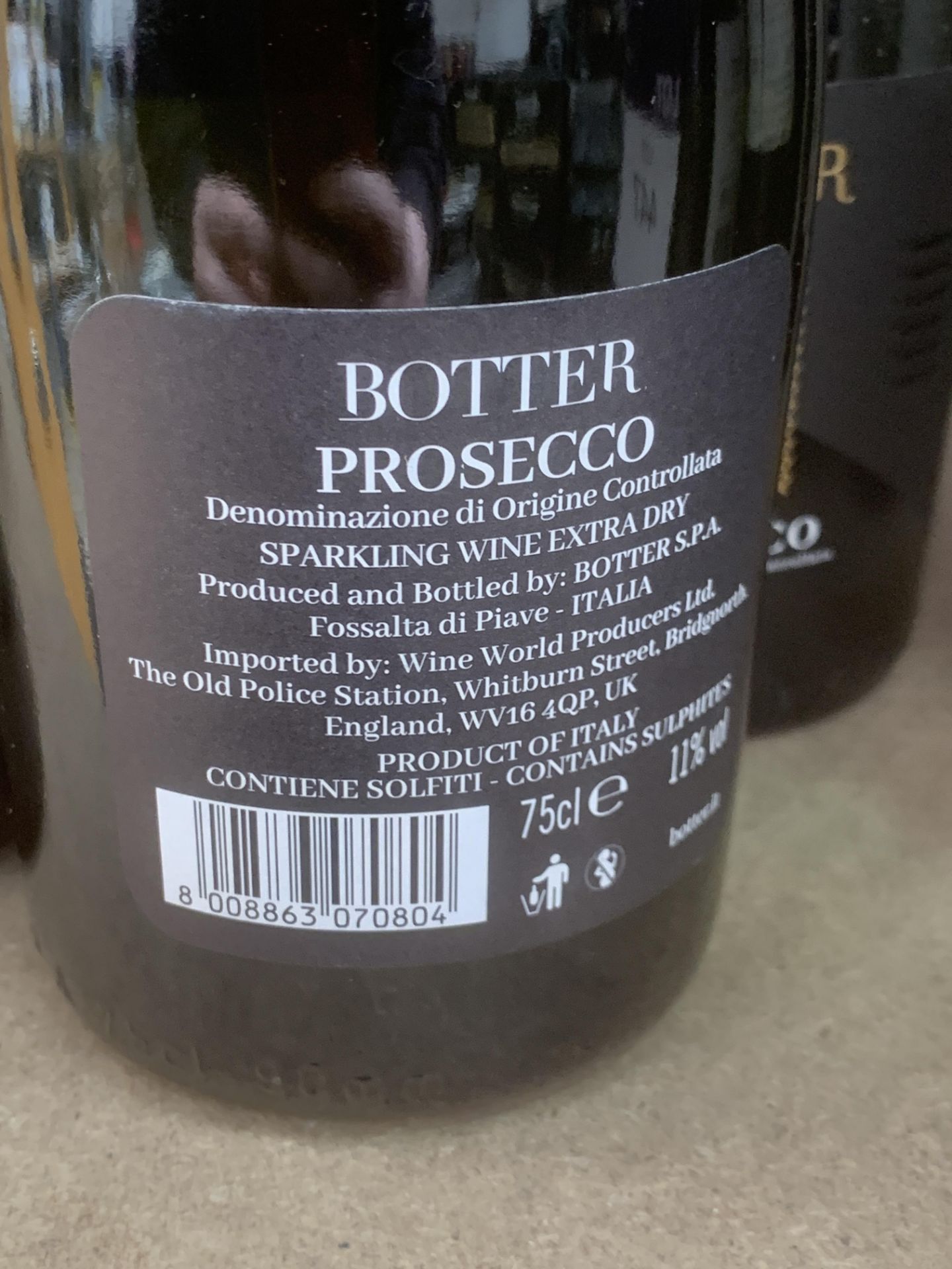 8 x bottles of Botter Prosecco - Bild 3 aus 3